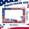 26-Piece 4th of July Photo Booth Props & Frame Set - Patriotic Independence Day Party Decorations - Red, White, & Blue Selfie Props for Memorial Day, Veterans Day, and Military Homecoming Celebrations